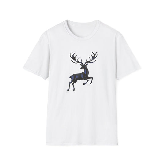 Black Reindeer T-Shirt