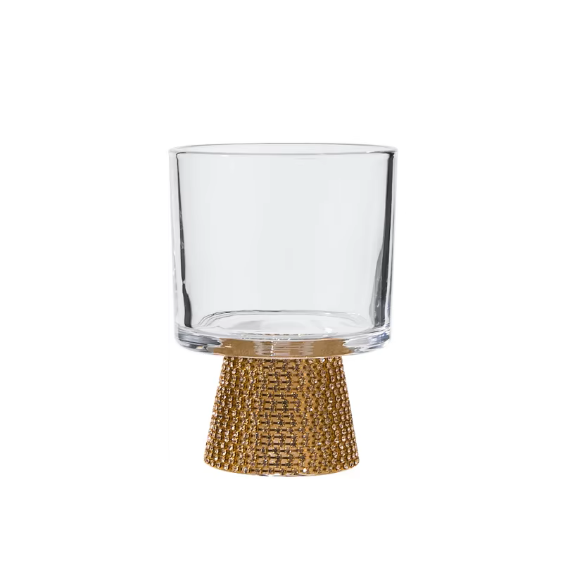 Crystal Cocktail Glass - Diamond Studded