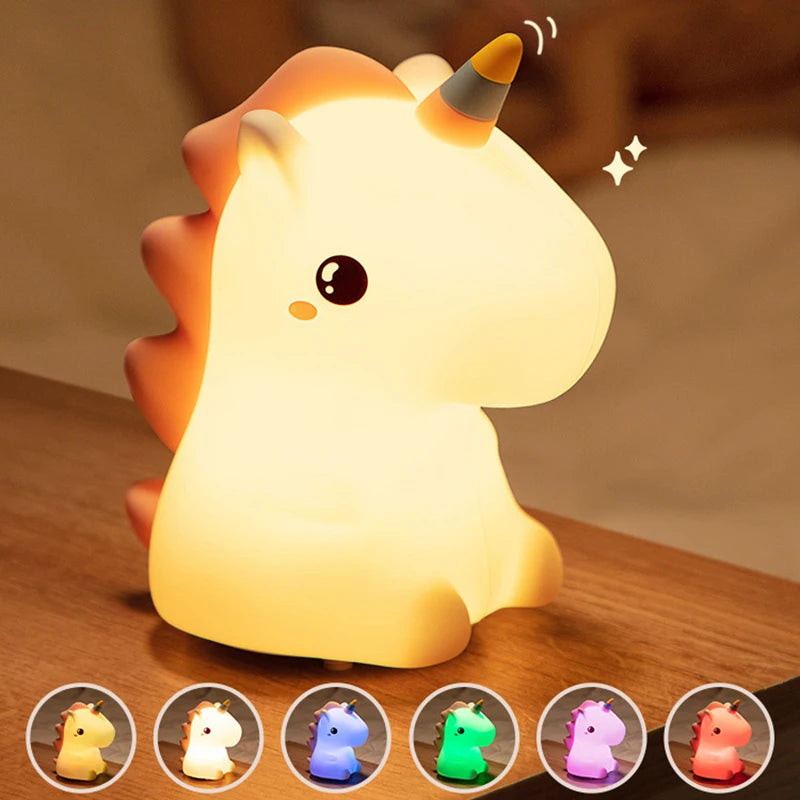 Cute Unicorn Night Light