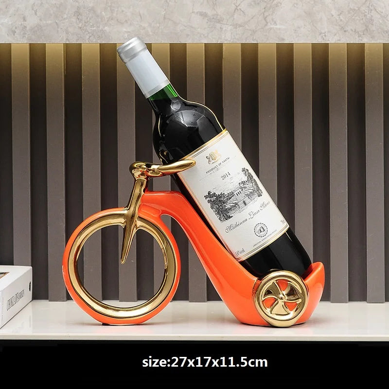 Tricycle Sculpture Bike Wine Holder