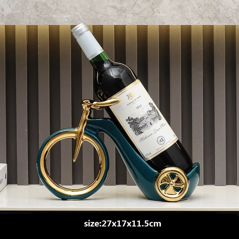 Tricycle Sculpture Bike Wine Holder