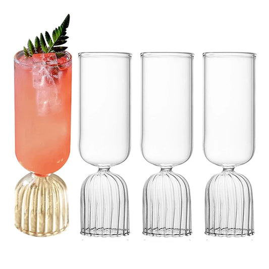 4PCS Cocktail Glass Set